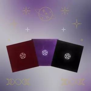 스프레드천 벨벳 SET 리딩 도구 동양 소품 마법진 타드 보관 테이블보 보드게임