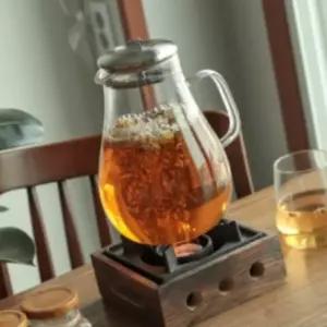 돈스텔 내열유리 티포트 2L 찻주전자 차도구 차주전자