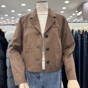 [ab.f.z]abfz스웨이드 세미하프자켓 ASA5HL01GG