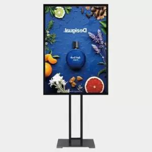 국산 개폐식 A1 회전 안전캡 판넬 2기둥 포스터스탠드 컨벤션 부동산 광고간판