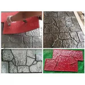 시멘트 스탬프 바닥 도로 안뜰 공원 거푸집 금형 블록 벽