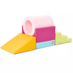 국산 오감자극 파스텔 고탄력 PU 체육 터널 매트 어린이집 유치원 수업매트 학교