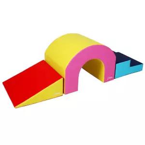 국산 실내놀이 체육교구 방염 항균 동굴 계단 블록매트 실내용 체육활동 체육회