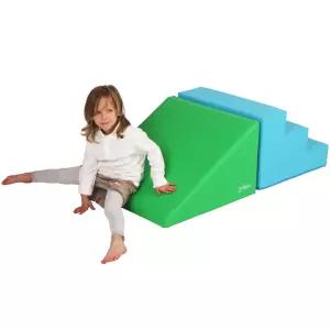 국산 실내 체육교구 방염 항균 무독성 계단 블록매트1 실내용 체육활동 학교