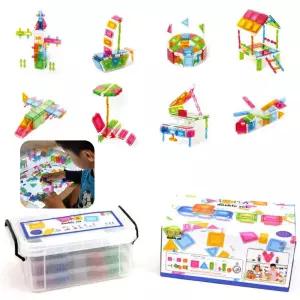 두뇌발달 호기심 퍼즐 연결 조립 트위피 블럭 276p 연결블럭 오감자극 뉴블럭