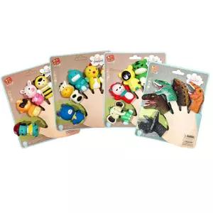 교육기관 말랑말랑 손가락인형(택1) 영유아감각놀이 인지감각개발 상상력개발