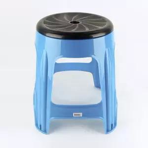 슈마켓 대원산업 회전 원형 의자 블루 간이의자 파라솔의자 의자 캠핑의자