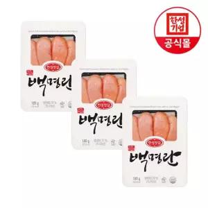 한성기업 한성젓갈 백명란젓갈 180g X 3개