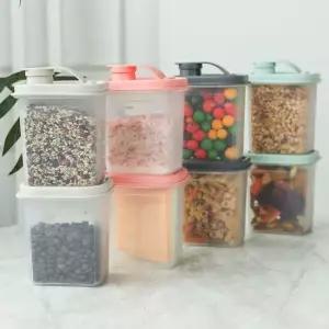 현이몰 네오 멀티캡 양념 잡곡보관용기 8개세트 잡곡통 양념통 소스통 시리얼통 견과류통 냉장고보관용기