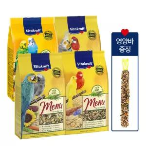 비타크래프트 메뉴 왕관 잉꼬 카나리아 앵무새 사료