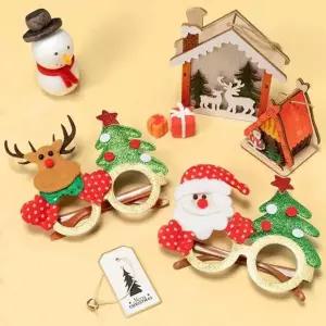 크리스마스 반짝이 안경