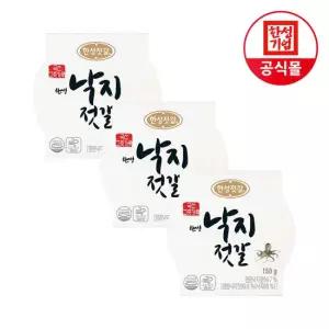 한성기업 한성젓갈 낙지젓갈 150g X 3개