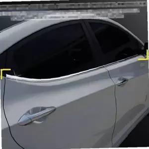 아반떼MD 창문 몰딩 크롬 윈도우 몰딩 유리창 커버