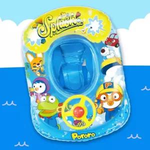 뽀로로 자동차 쿠션 보행기튜브/아동튜브/손잡이튜브/캐릭터튜브/물놀이용품/아이튜브/아기튜브/유아튜브