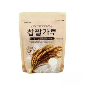 성진 국산100프로 찹쌀가루 1Kg 김치용 찹쌀풀 떡만들기 업소용식자재 건강간식 곡물가루 김치풀 식당 음식