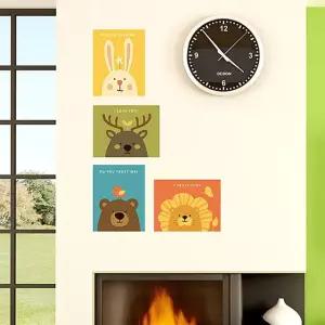 애니멀프레임 디자인스티커 시트지 벽지 포인트스티커 그래픽스티커 데코