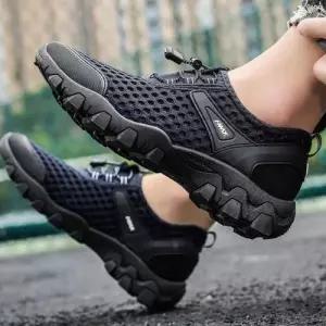 남성 여름 메쉬 소재 경량 쿠션 끈 운동화 아쿠아슈즈 WED2A42