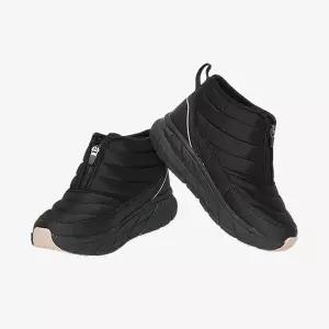 여성 겨울안감털 뽀글이 방한화 스노우윈터 패딩 지퍼집업 털부츠퍼부츠 블랙문워크W 230-250mm 2253487 월