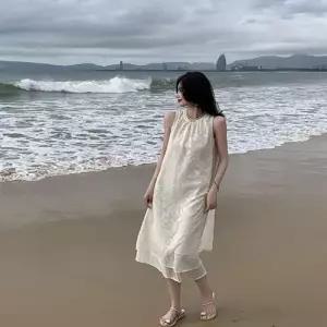 ING 비바데이 민소매홀터넥드레스 WECD435