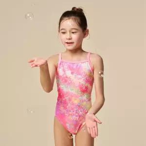 랠리스포츠 여아 실내 원피스 수영복 키즈 초등 생존수영 키트 스프링 멀티