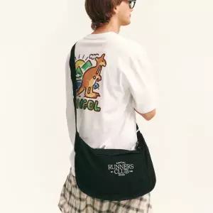 [롯데백화점]캉골 바이오 캔버스 크로스백 Ⅱ 3346 블랙 (KREBCB33460)