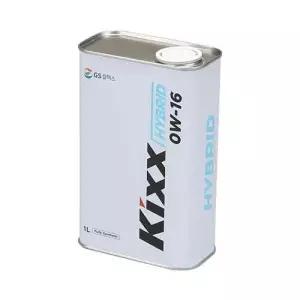 엔진오일 하이브리드 Kixx Hybrid 0W-16 1L 저점도 WEE8BE4