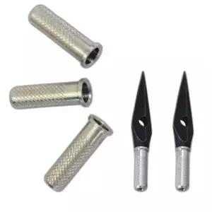 화살촉 부품 교체 내장형 나사식 편리한 10p