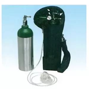 가정용 휴대용 환자 소형 산소통+레귤레이터+콧줄 응급실 노인병원