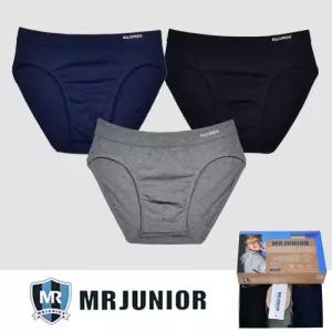 남주니어 부드러운 면스판 브리프 삼각 팬티 3매 0076cp