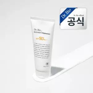 닥터바이오 에코 썬 모이스처라이저 SPF50+ 100g / 아기 임산부 유아 어린이 백탁,눈시림NO 선크림 썬크림 썬로션