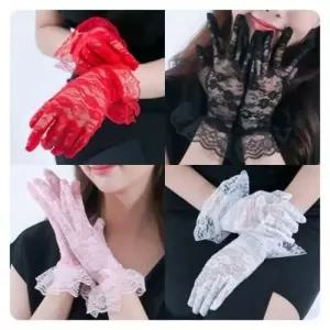 - 파티드레스손목장갑망사 DK PWM