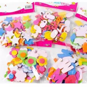 어린이 재질 재료 스티커 EVA 두꺼운 두툼한