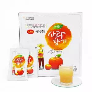 경북 영주 사과즙 110ml 50팩 100팩 사과 생즙 착즙 주스 소백산 사과향기 백두대간농수산