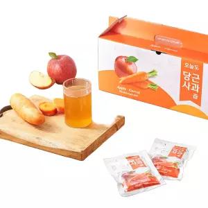 당근 사과즙 국내산 100 프리미엄 30팩 [저온착즙]
