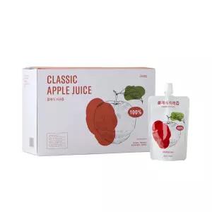 직접 농사지어 갈아만든 클래식 100 사과즙 100ml 20개