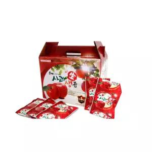 [장수예담] 50팩 - 맛있는 착즙 100 REAL 장수 사과즙 선물용