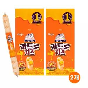 천하장사 콰트로치즈 840g(70g x 12) x 2개 / 간식 소시지 소세지