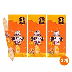 천하장사 콰트로치즈 840g(70g x 12) x 3개 / 간식 소시지 소세지