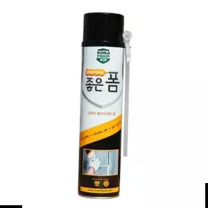 우레탄 다목적 폴리우레탄폼 일회용 틈새충진제 크랙보수