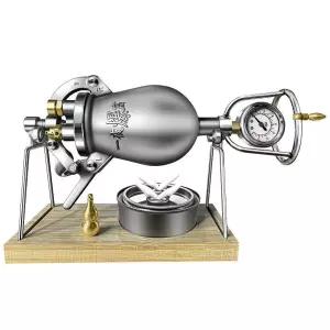 미니 뻥튀기기계 풀세트 캠핑용 가정용 팝콘 구식 간식제조 크랭크 옥수수