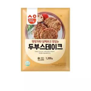 식자재 삼양 두부스테이크 1.2Kg x1개