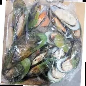 냉동새우 업소용 식자재 재료 냉동홍합 하프쉘 자숙 냉동 800g