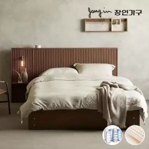 [하이마트] 장인가구 로시 스탠다드 템바보드 호텔식침대＋라텍폼스7존독립매트 Q