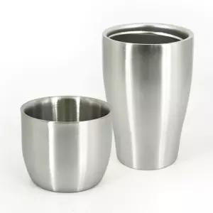 [리퍼상품] 올품락 국산 포스코STS304 스텐물컵 원뿔원