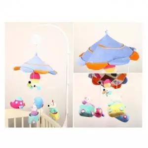 ( )자동차칼라모빌 오르골포함 멜로디 봉제인형 아기모빌