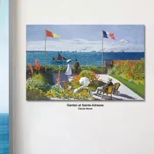 생타드레스의 테라스 모네 캔버스 액자 55x35cm (KYR-WF158A6)