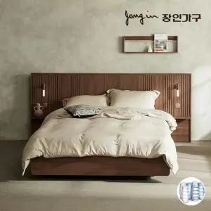 [하이마트] 장인가구 로시 라이트 템바보드 호텔식침대＋7존독립매트 Q