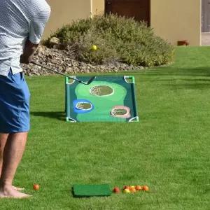 실외 어프로치 골프 연습망 3구 세트