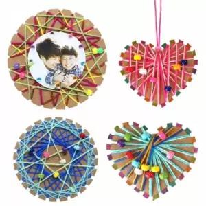 모빌 원 1인용 글로벌이지 스트링아트 하트 뚝딱 스트