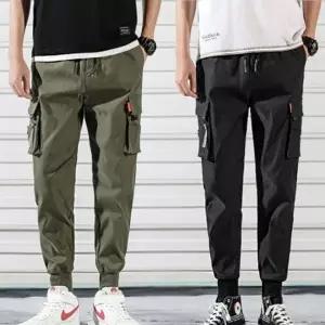 [골드스마일]남성용 캐주얼 데일리 밴딩 시보리 슬랙스 빈티지 워싱 청반바지